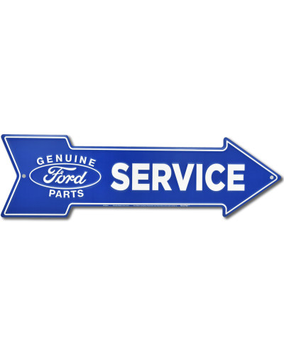 Fém tábla Ford Service arrow 50 cm x 15 cm