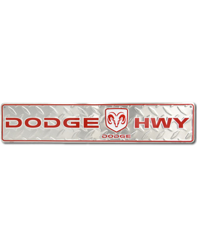 Fém tábla Dodge Highway 60 cm x 13 cm