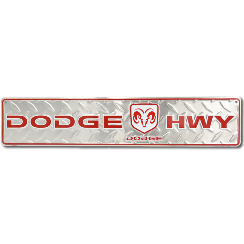 Fém tábla Dodge Highway 60 cm x 13 cm