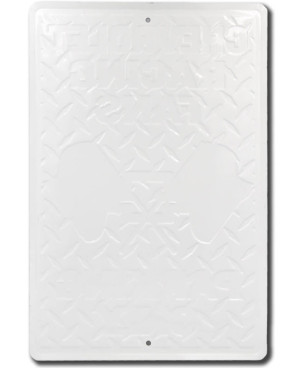 Fém tábla Chevrolet Racing Parking 45 cm x 30 cm
