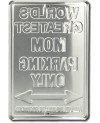 Fém tábla Greatest Mom Parking Only 30 cm x 20 cm