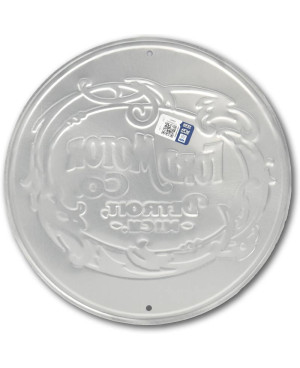 Fém tábla Ford Motor Co. Historic logo 30 cm