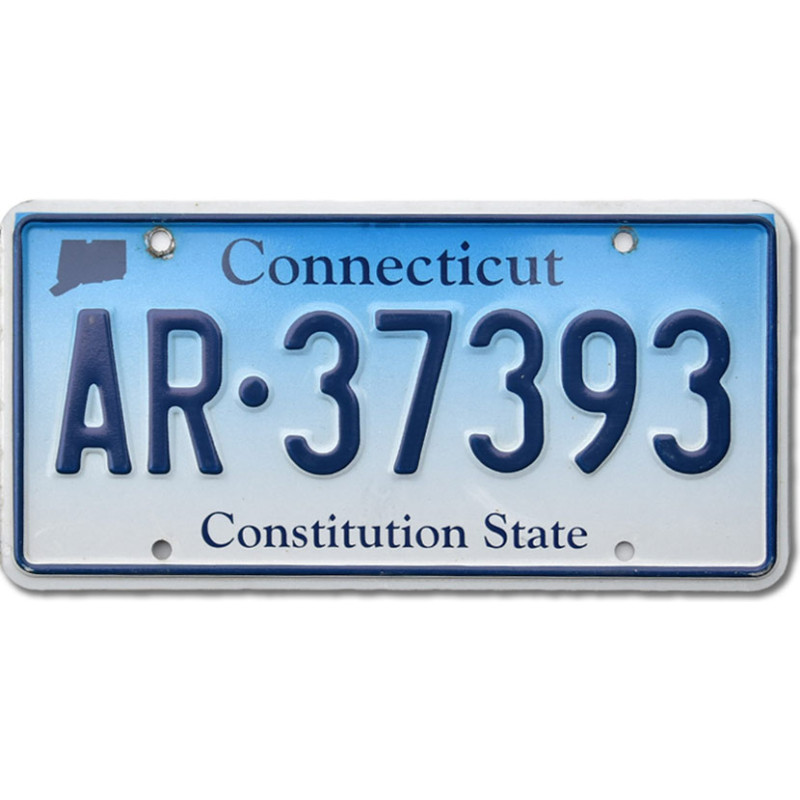 Amerikai rendszám Connecticut Constitution State AR-37393