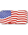 Moto americká SPZ Bike Tag US flag